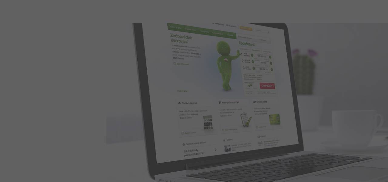 Ilustrační obrázek s textem - Product sales portal with client zone 